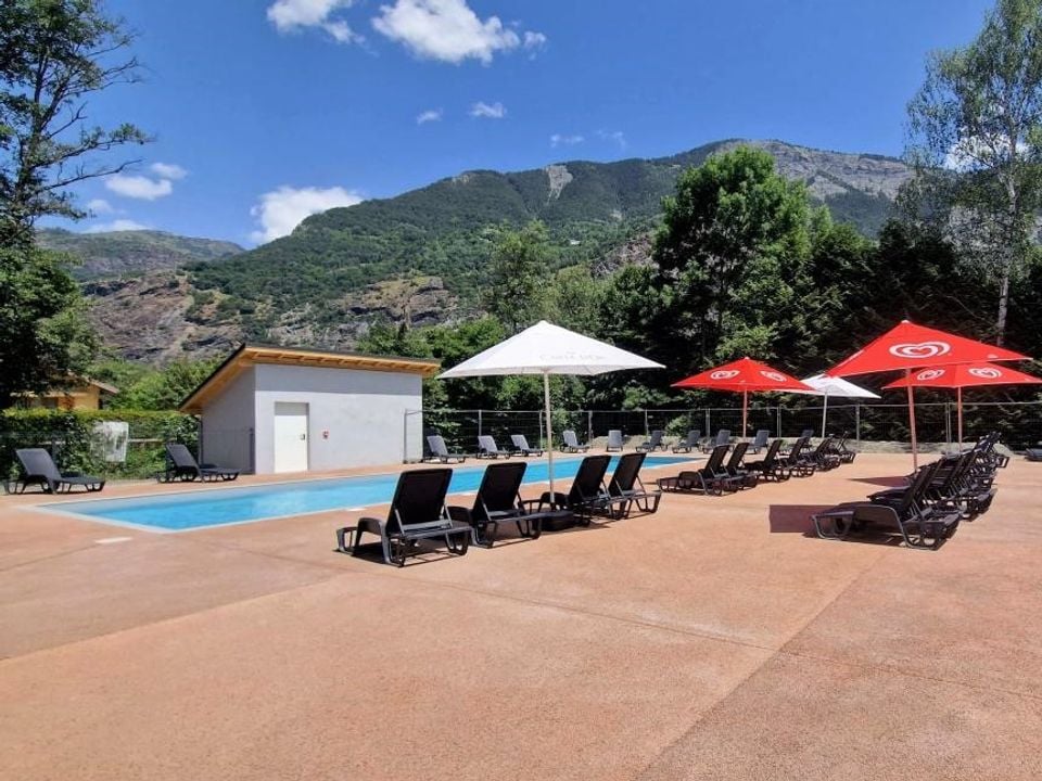 camping piscine Bourg d'Oisan