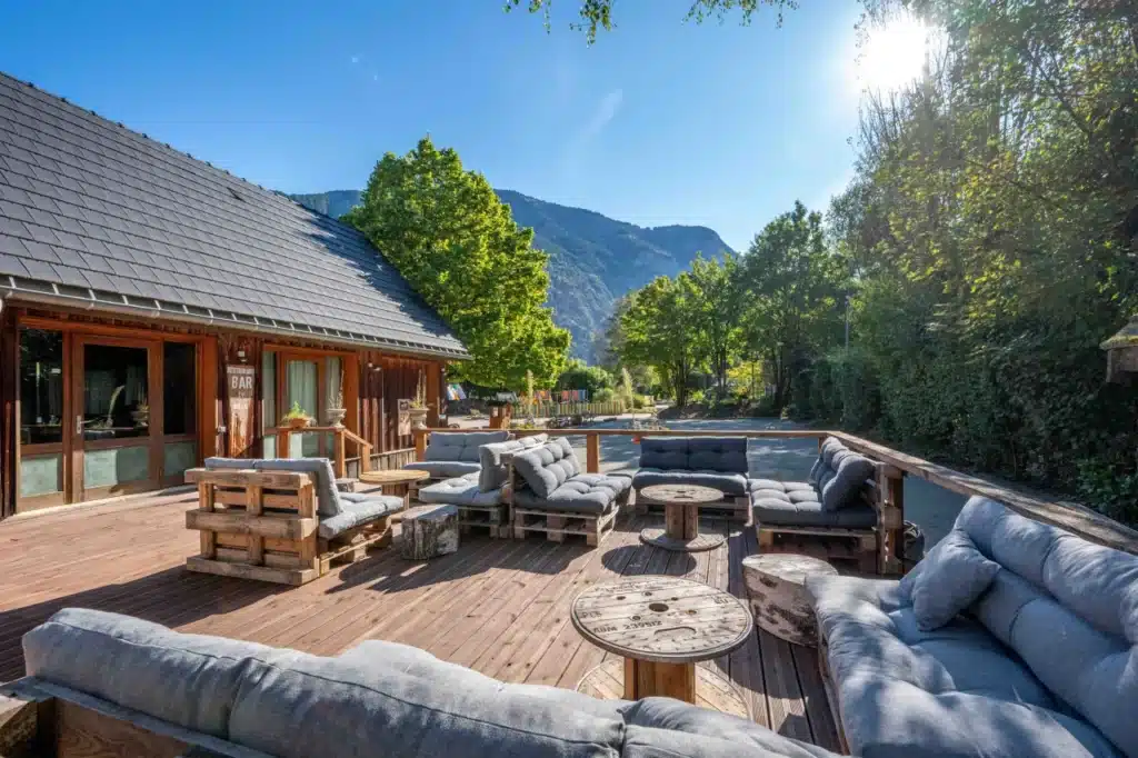 123 Camping Alpes Huez Coloprteur Ciela Restaurant